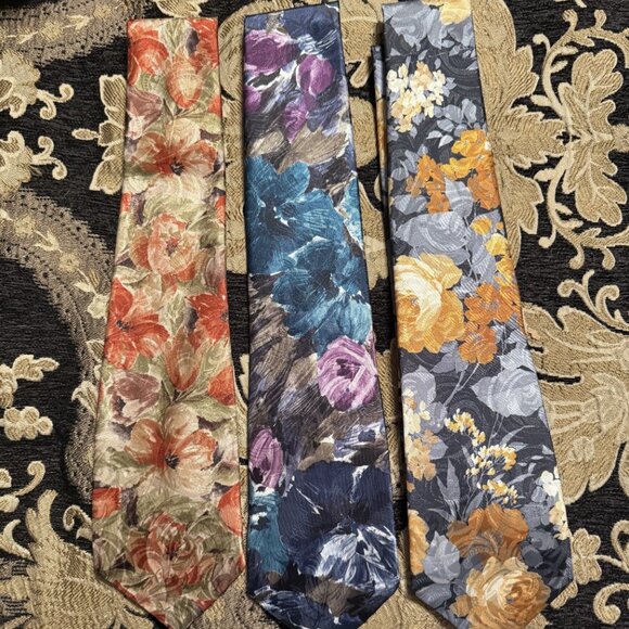 Floral Neckties (Bundle of 3) - Picture 14 of 16